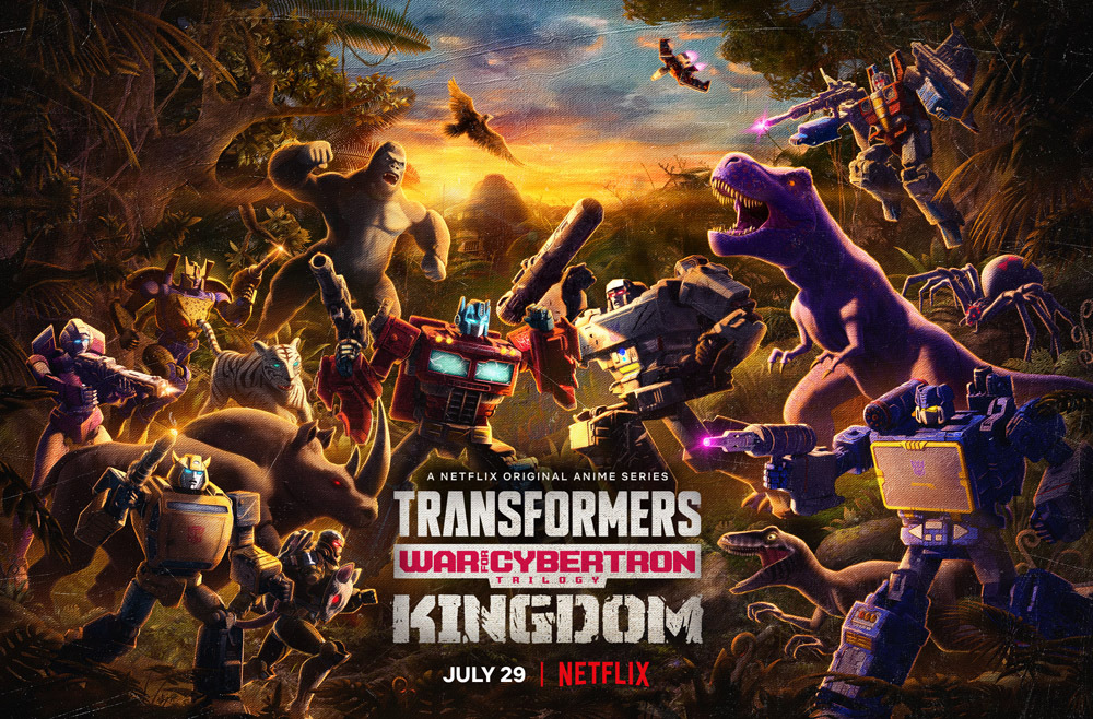 transformers earthrise netflix poster